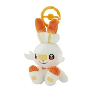 THEVOLTAGE.CL POKEMON CENTER ACCESORIOS MASCOTS LLAVERO SCORBUNNY