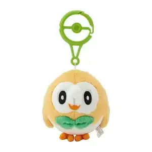 THEVOLTAGE.CL POKEMON CENTER ACCESORIOS MASCOTS LLAVERO ROWLET
