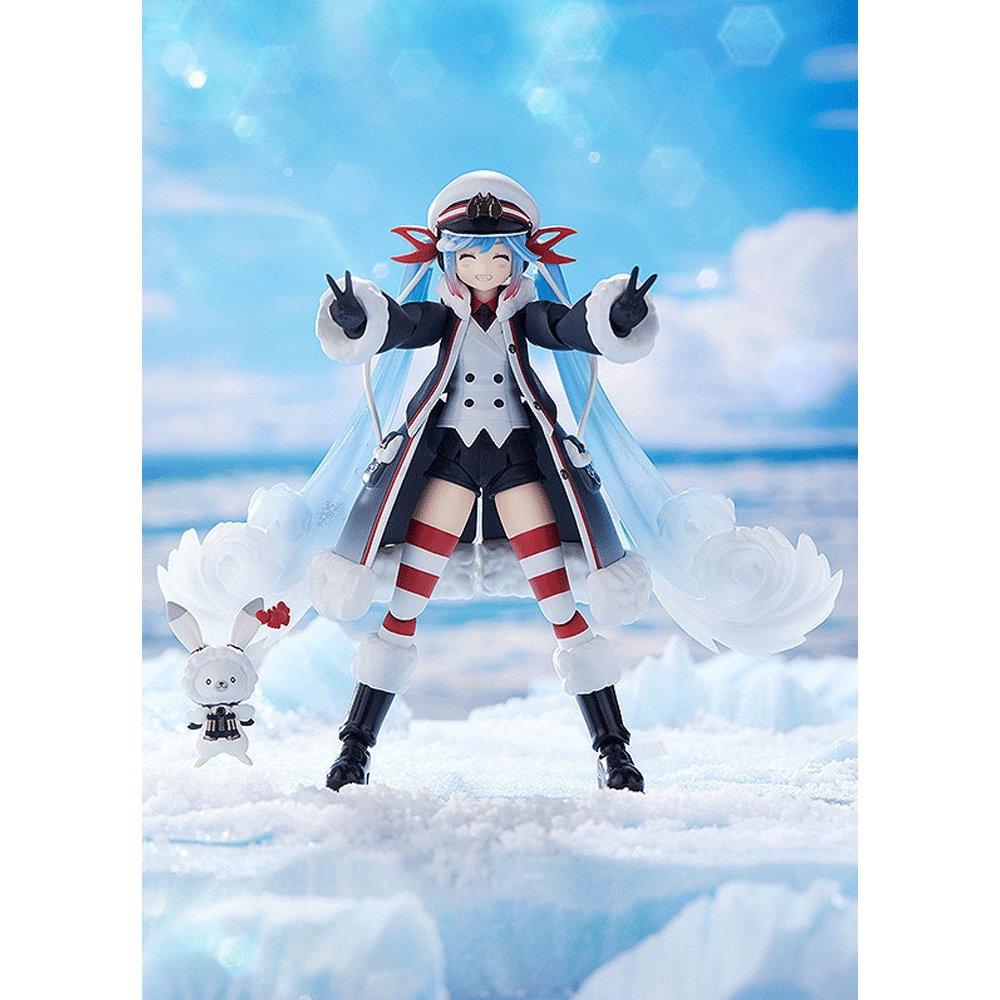 HATSUNE MIKU Max factory FIGURA FIGMA VOCALOID SNOW MIKU: GRAND VOYAGE VER.