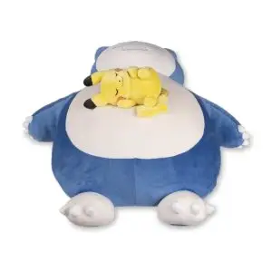 THEVOLTAGE.CL POKEMON CENTER PLUSH PIKACHU & SNORLAX SLEEP50CMS