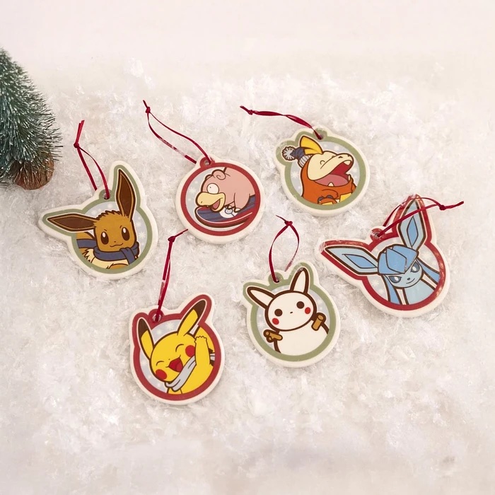 THEVOLTAGE.CL POKÉMON ORNAMENTS SET 2.