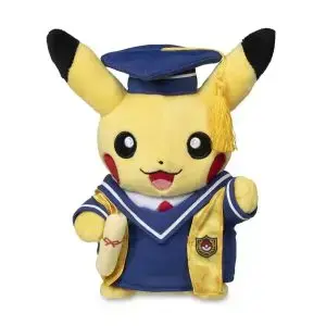 THEVOLTAGE.CL POKEMON CENTER PLUSH PIKACHU CELEBRATIONS GRADUATE