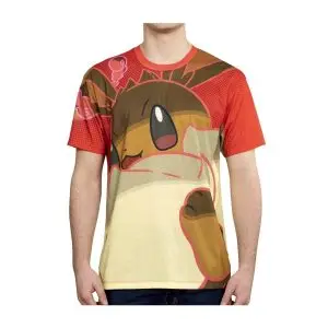 THEVOLTAGE.CL POKEMON CENTER VESTUARIO POLERA GIGANTAMAX EEVEE TALLA XL