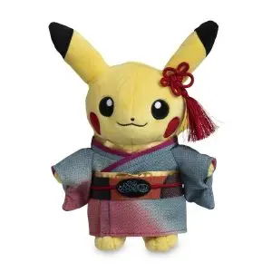 THEVOLTAGE.CL POKEMON CENTER PLUSH PIKACHU X KOGEI KIMONO