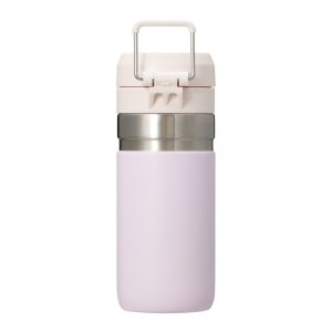 STARBUCKS SAKURA 2025 BOTELLA DE ACERO INOXIDABLE STANLEY ROSA 473ML - Imagen 4