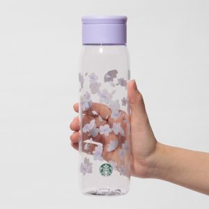 –         STARBUCKS SAKURA 2025 BOTELLA CON TAPA DE MANGO 710ML + LUCKY BAG