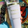 -         STARBUCKS SAKURA 2025 VASO DE ACERO INOXIDABLE 3WAY STANLEY PÚRPURA 414ML + LUCKY BAG