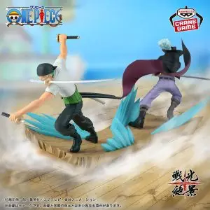 ONE PIECE SET ZORO RORONOA & DRACULE MIHAWKS