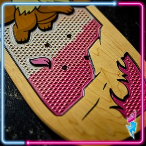 - THEVOLTAGE.CL SKATEBOARDING EEVEE POKÉMON CENTER X BEAR WALKER EDICIÓN LIMITADA. - Imagen 6