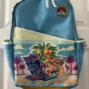 THEVOLTAGE.CL POKEMON CENTER ACCESORIOS BACKPACK/MOCHILA ANAHEIM WORLD 2017