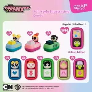 VARIOS BLIND BOX KEYCAP POWERPUFF GIRLS
