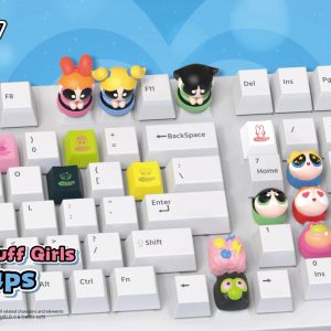 –     BLIND BOX KEYCAP POWERPUFF GIRLS