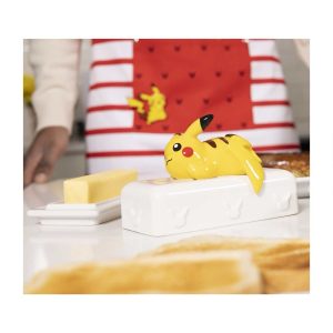 THEVOLTAGE.CL LÍNEA HOGAR PIKACHU MANTEQUILLERA CERÁMICA - Imagen 3