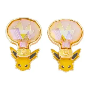 THEVOLTAGE.CL POKEMON CENTER ACCESORIOS AROS TERACRYSTAL JOLTEON