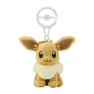 THEVOLTAGE.CL POKEMON CENTER ACCESORIOS MASCOTS LLAVERO EEVEE