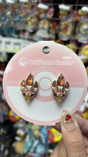 THEVOLTAGE.CL POKEMON CENTER ACCESORIOS AROS TERACRYSTAL FLAREON