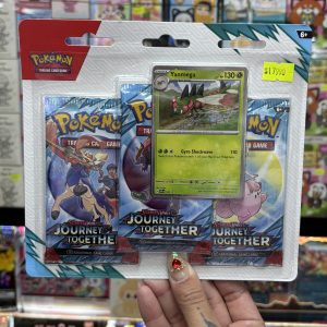 THEVOLTAGE.CL POKEMON CENTER TCG JOURNEY TOGETHER 3PK BLISTER INGLÉS