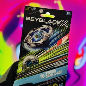 –  BEYBLADE X TAKARA TOMY CON LANZADOR SWORD DRAN 3-60F