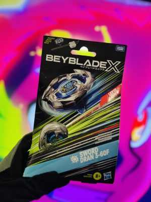 -  BEYBLADE X TAKARA TOMY CON LANZADOR SWORD DRAN 3-60F