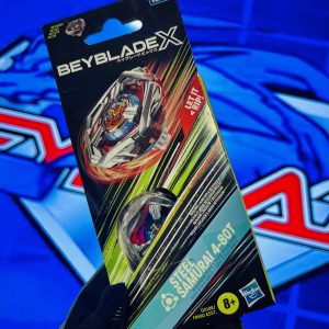 –  BEYBLADE X TAKARA TOMY UNITARIO STEEL SAMURAI 4-80T