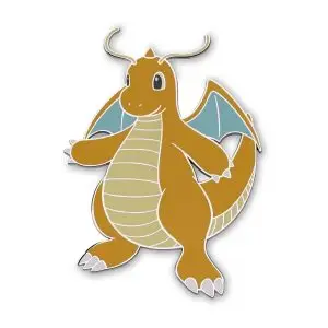 THEVOLTAGE.CL POKEMON CENTER ACCESORIOS OVERSIZE PIN DRAGONITE