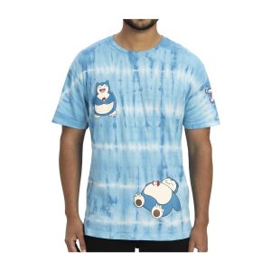 THEVOLTAGE.CL POKEMON CENTER VESTUARIO POLERA TIE-DYE SNORLAX TALLA M