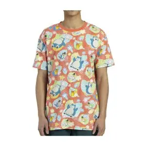 THEVOLTAGE.CL POKEMON CENTER VESTUARIO POLERA SNORLAX&PIKACHU TALLA 2XL