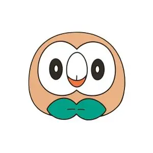 THEVOLTAGE.CL POKEMON CENTER ACCESORIOS ESPEJO DE MANO ROWLET