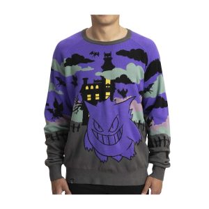 THEVOLTAGE.CL POKEMON CENTER VESTUARIO CHALECO GENGAR HALLOWEEN TALLA L
