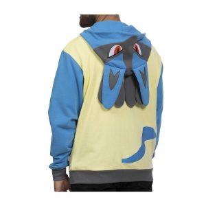 THEVOLTAGE.CL POKEMON CENTER VESTUARIO POLERÓN LUCARIO TALLA 2XL - Imagen 5