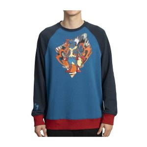 THEVOLTAGE.CL POKEMON CENTER VESTUARIO POLERON MEGA LUCARIO TALLA L