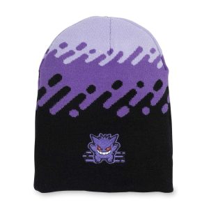 THEVOLTAGE.CL POKEMON CENTER VESTUARIO GORRO WINTER REVERSIBLE GENGAR