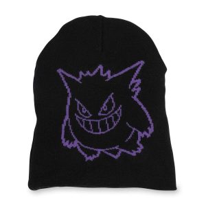 THEVOLTAGE.CL POKEMON CENTER VESTUARIO GORRO WINTER REVERSIBLE GENGAR
