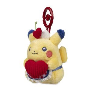 THEVOLTAGE.CL POKEMON CENTER SWEETHEART DINER PIKACHU CORAZÓN LLAVERO