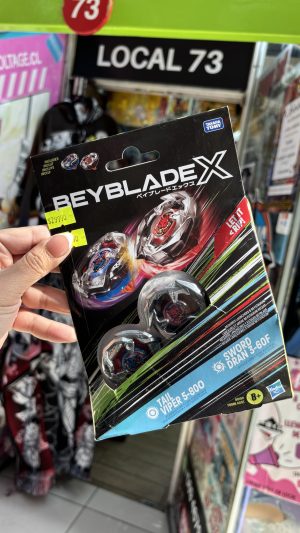-  BEYBLADE X TAKARA TOMY DOBLE TAIL VIPER 5-800 & SWORD DRAN 3-60F