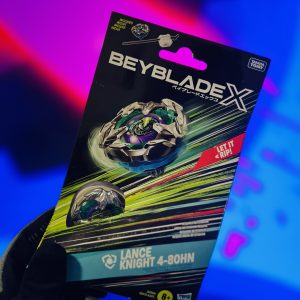 –  BEYBLADE X TAKARA TOMY CON LANZADOR LANCE KNIGTH 4-80