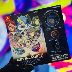 –  BEYBLADE X ONE NINTENDO SWITCH FURYU EDICIÓN PREMIUM CON BEYBLADE