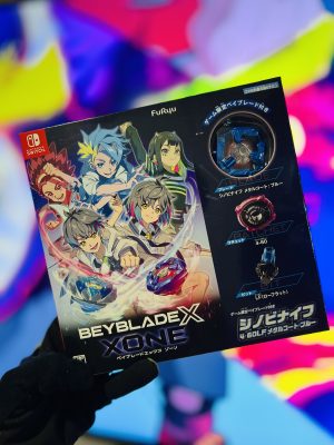-  BEYBLADE X ONE NINTENDO SWITCH FURYU EDICIÓN PREMIUM CON BEYBLADE