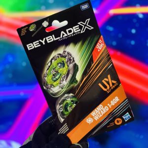 –  BEYBLADE X TAKARA TOMY UX WAND WIZARD 1-60R CON LANZADOR