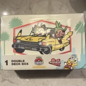 THEVOLTAGE.CL POKEMON CENTER TCG ANAHEIM DOBLE DECK BOX