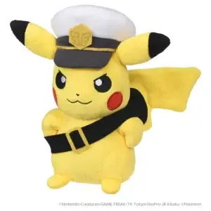 THEVOLTAGE.CL POKEMON CENTER PLUSH PIKACHU TAKARA TOMY CAPITAN