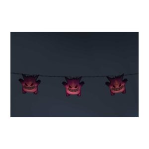 -   THEVOLTAGE.CL POKEMON CENTER HOLIDAY/HALLOWEEN LUCES GUIRNALDA GENGAR - Imagen 3
