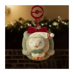 THEVOLTAGE.CL POKEMON CENTER NAVIDAD/HOLIDAY WISHES LLAVERO ROWLET
