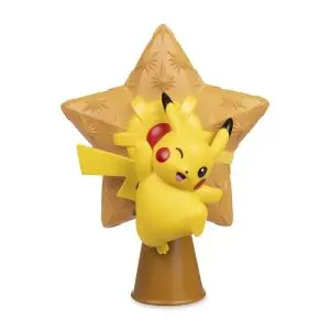 THEVOLTAGE.CL POKEMON CENTER NAVIDAD/HOLIDAY ESTRELLA TOPPER ARBOL PIKACHU & STARYU