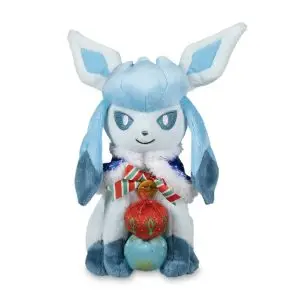 THEVOLTAGE.CL POKEMON CENTER NAVIDAD/HOLIDAY PLUSH GLACEON