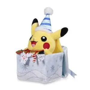 THEVOLTAGE.CL POKEMON CENTER NAVIDAD/HOLIDAY PLUSH PIKACHU GIFT