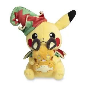 THEVOLTAGE.CL POKEMON CENTER HOLIDAY PLUSH PIKACHU