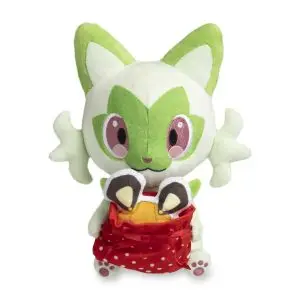 THEVOLTAGE.CL POKEMON CENTER NAVIDAD/HOLIDAY PLUSH SPRIGATITO
