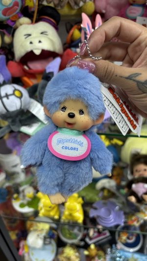 MONCHHICHI COLORS BLUE LLAVERO