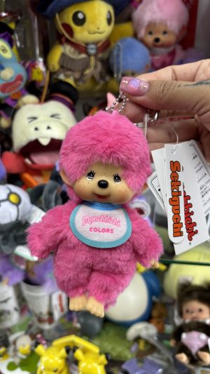 MONCHHICHI COLORS PINK LLAVERO